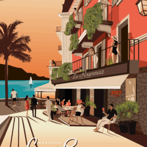 Grande affiche - Rouvenaz été